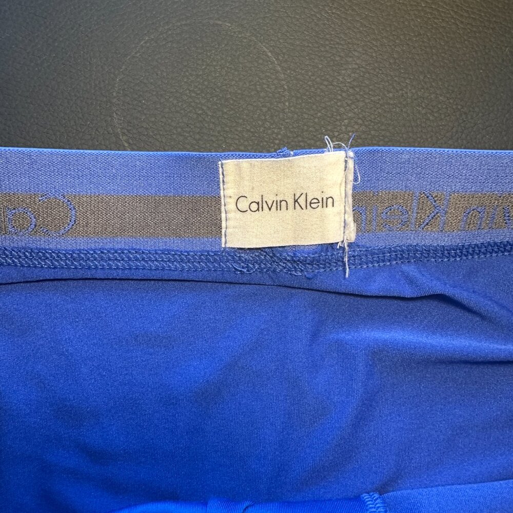 SOLD Calvin Klein Men's Trunks Blue (Medium) - Picture 9 of 9